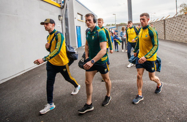 Kerry players arrive for the game 1/6/2019