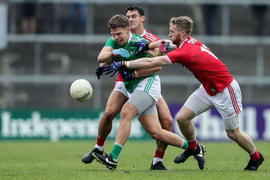 Cillian Fahy with Thomas Clancy and Ruairi Deane