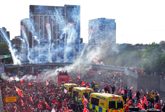 Liverpool Champions League Winners Parade