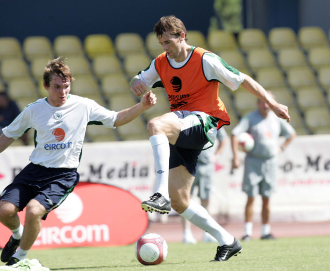 Jay Tabb and Kevin Kilbane