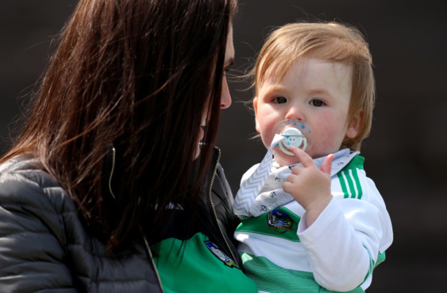 Young Limerick fan Henry Hartigan