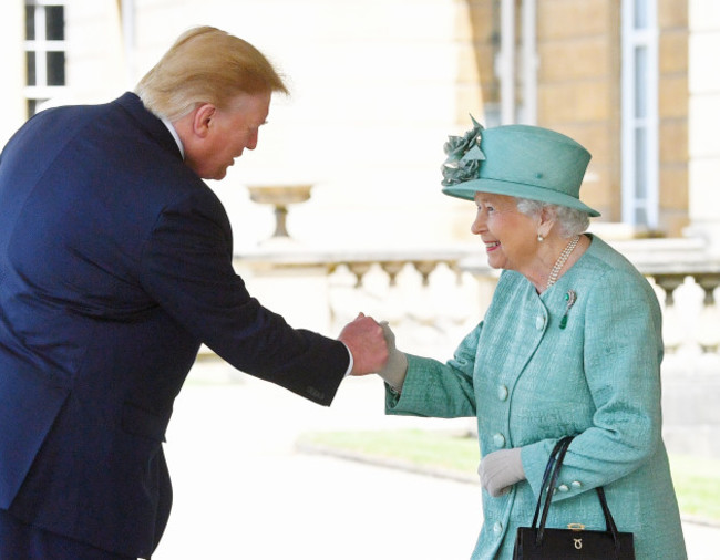 President Trump state visit to UK - Day One