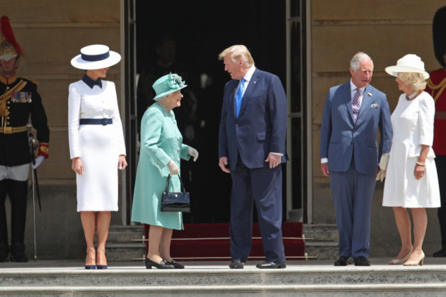 President Trump state visit to UK - Day One