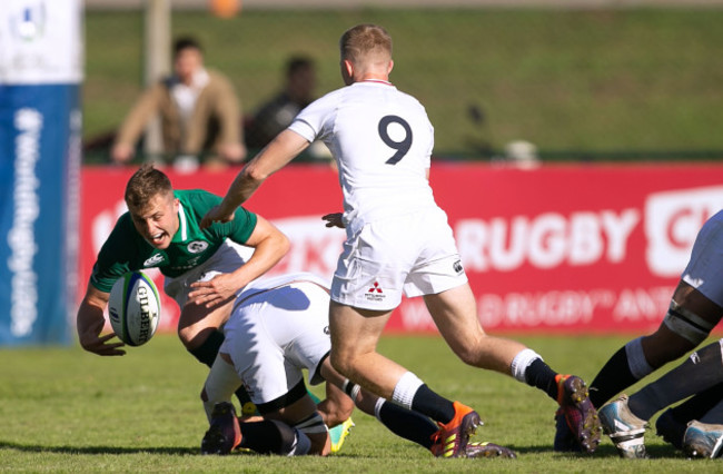 Craig Casey is tackled