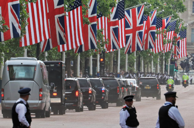 President Trump state visit to UK - Day One