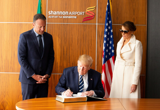 NO FEE DFA US PRESIDENT DONALD TRUMP VISIT TO IRELAND JB4