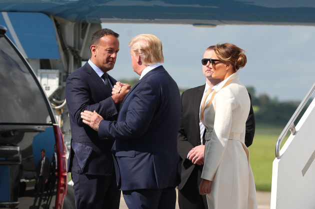 President Trump state visit to Ireland - Day One