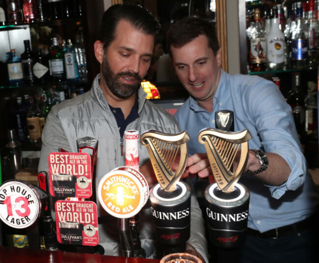 President Trump state visit to Ireland - Day One