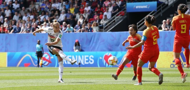 firo: 08.06.2019, Football, Women, Women, 2018/2019, FIFA World Cup in France, Women's World Cup, National Team, Germany, GER - China