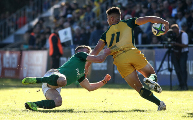 Jonathan Wren with Noah Lolesio