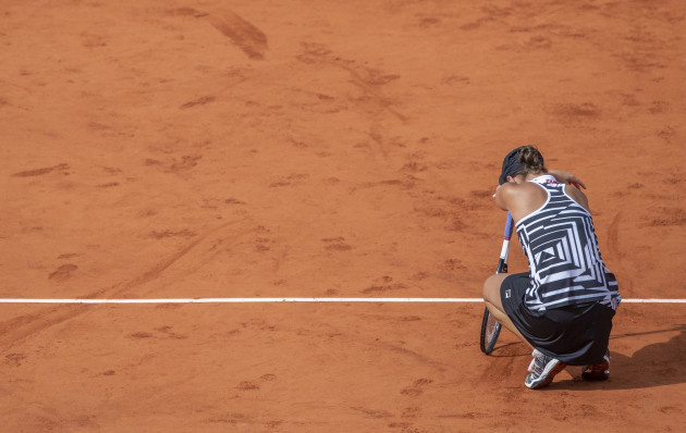 Ashleigh Barty wins French Tennis Open in Roland Garros