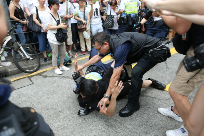 Huge protest against extradition bill in Hong Kong, China - 9 June 2019