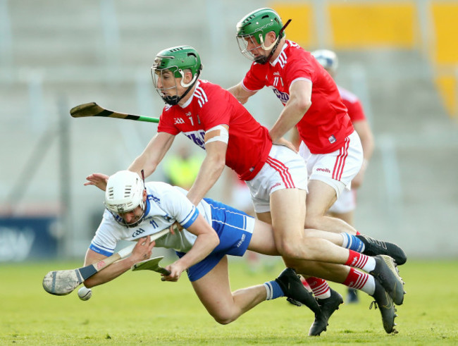 Brian O'Halloran with Aidan Walsh and Seamus Harnedy