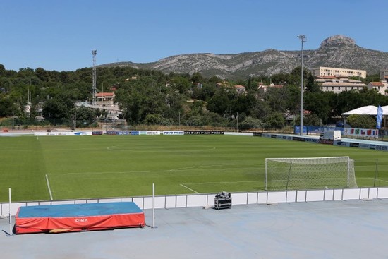 A general view of the Stade de Lattre