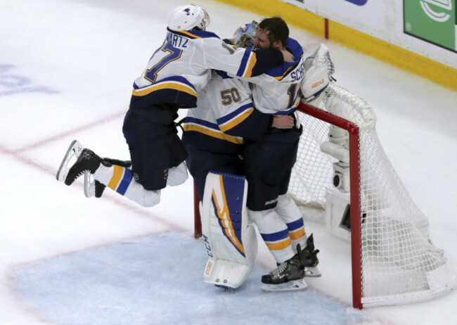 Stanley Cup Blues Bruins Hockey