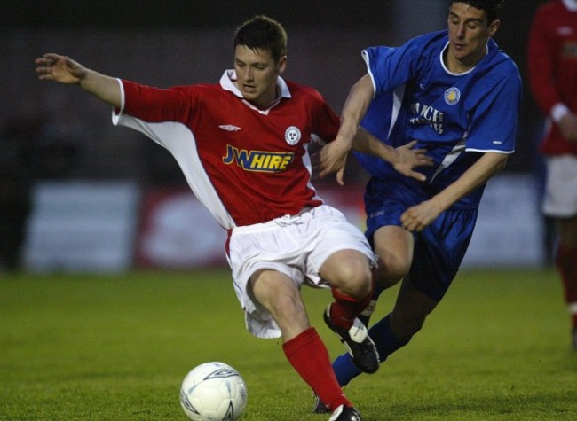 Wes Hoolahan and Vinnie Sullivan 23/4/2004