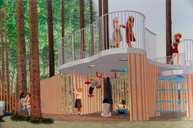 12th June 2019 - Fernhill Gardens, Stepaside -  Pictured at the announcement of the various events planned for Dun Laoghaire-Rathdown's participation in Saturday's Cruinni&uacute; na n&Oacute;g which will be held at Fernhill gardens, Stepaside were, left to right, P