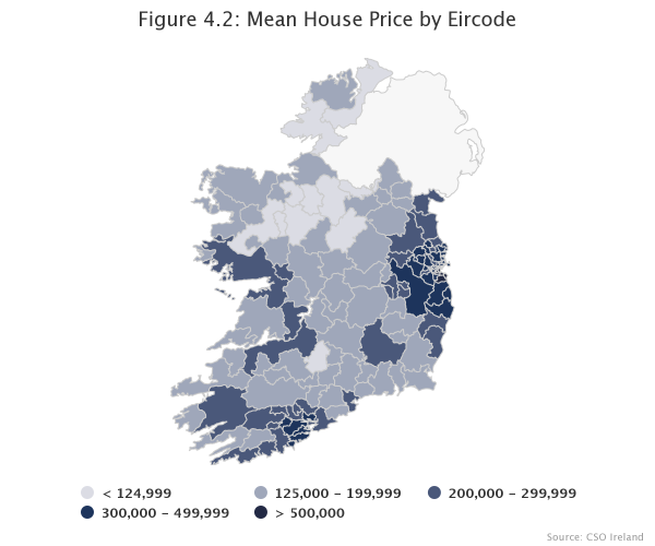 These are the most expensive areas to buy a home in Ireland by Eircode