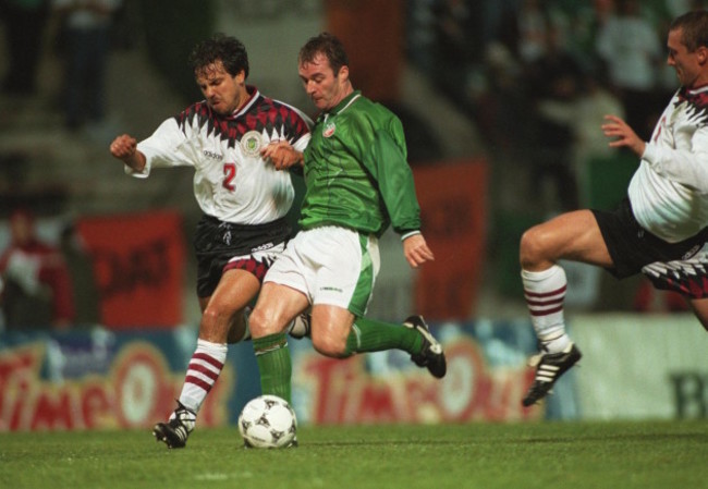 John Sheridan Ireland v Latvia 7/9/1994