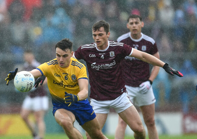 Conor Hussey with Liam Silke