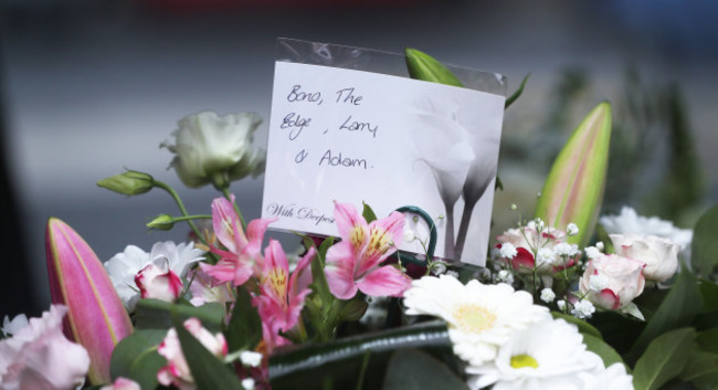 Funeral of Philomena Lynott