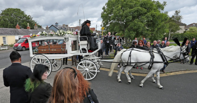 Funeral of Philomena Lynott