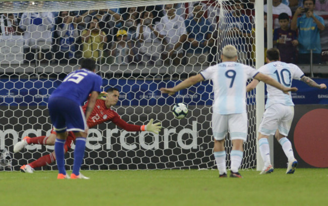 Brazil Soccer Copa America Argentina Paraguay