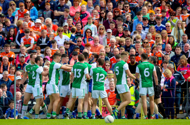 Monaghan and Fermanagh tussle