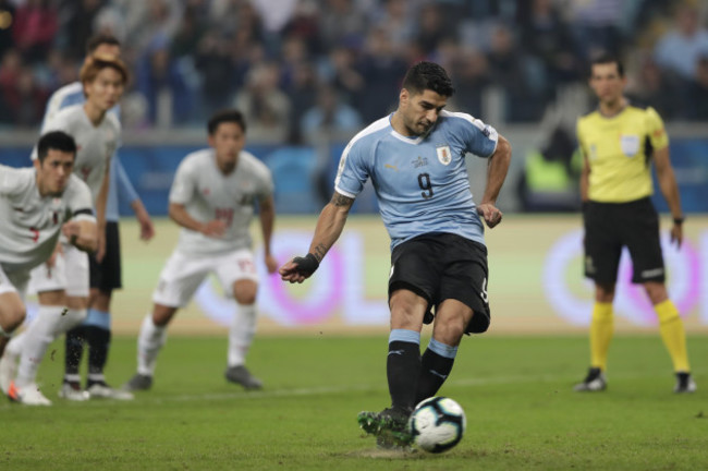 Brazil Soccer Copa America Uruguay Japan