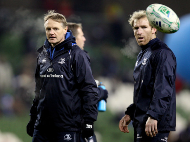 Joe Schmidt and Shaun Berne