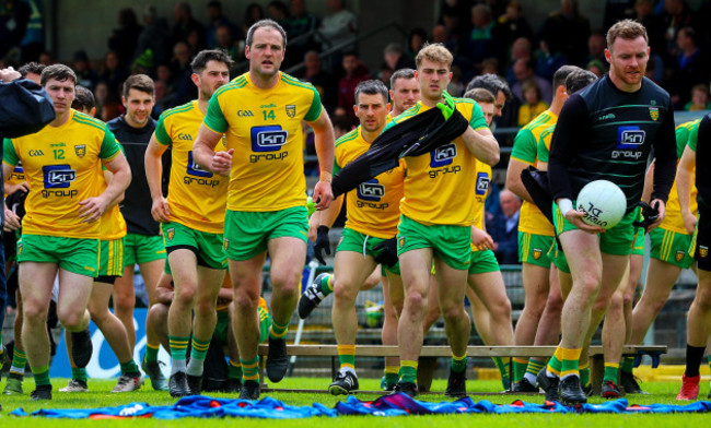 Michael Murphy and teammates after the team photo