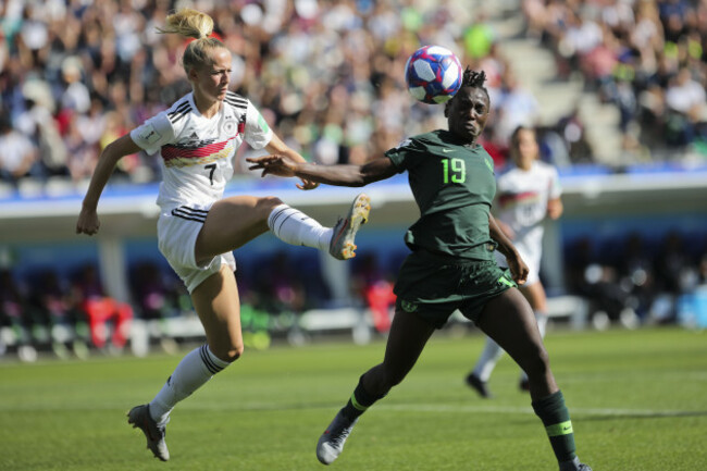 France Germany Nigeria WWCup Soccer