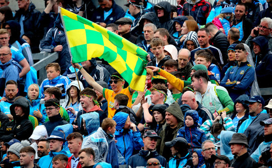 A Meath fan on Hill 16