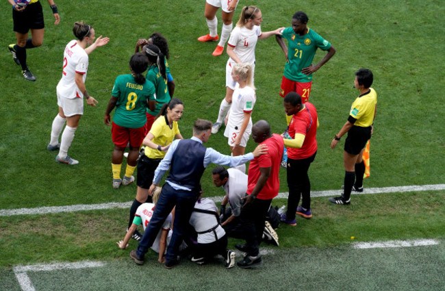 England v Cameroon - FIFA Women's World Cup 2019 - Round of Sixteen - Stade de Nice