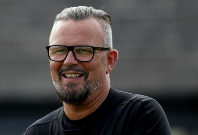 Stephen Henderson before the game