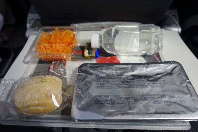 Aeroplane - in-flight meal