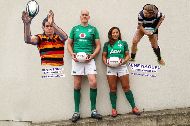 Devin Toner and Sene Naoupu