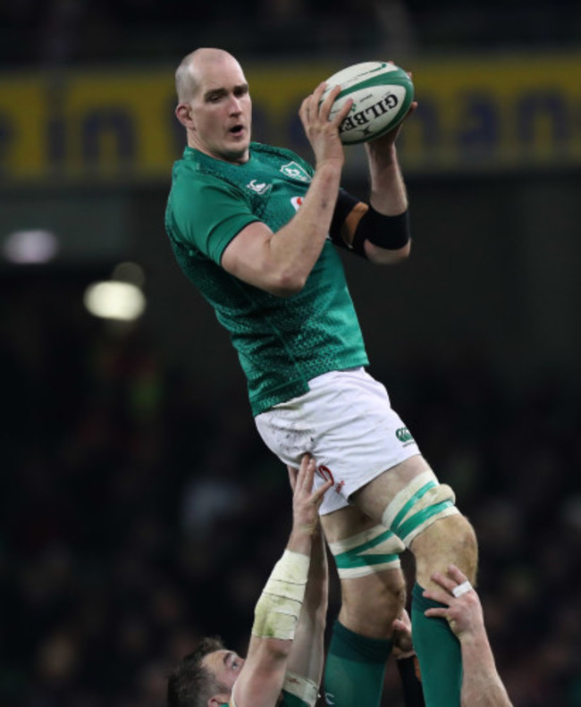 Ireland&rsquo;s Devin Toner