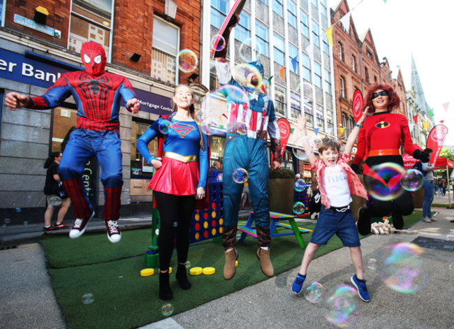 Superheroes unite for this years Summer in DublinTown