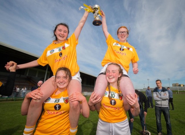 Amy Boyle, Niamh Callen, Charley McGarry and Roisin McCormick