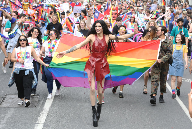 Pictures Thousands Take Part In Dublins Pride Parade - 