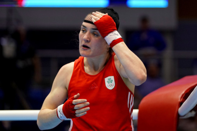 Kellie Harrington after her win