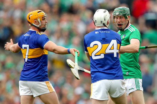 William O’Donoghue celebrates winning a free