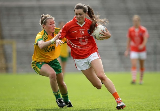 Niamh McLaughlin with Aimee Mackin