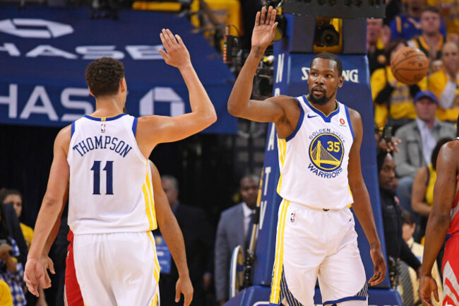 NBA: Playoffs-Houston Rockets at Golden State Warriors