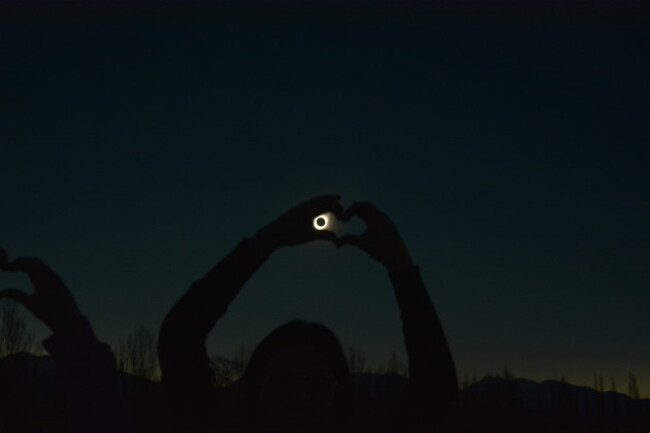 Total Solar Eclipse in South America - Argentina