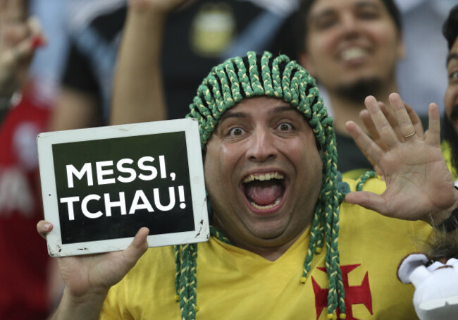 Brazil Soccer Copa America Argentina