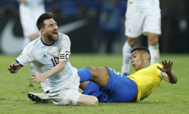 Brazil Soccer Copa America Argentina