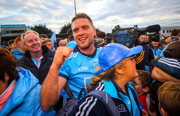 Conal Keaney celebrates after the game