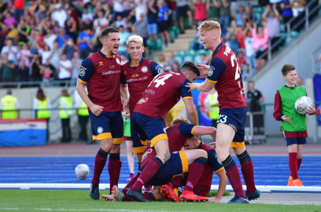 Cardiff MU v Progres - UEFA Europa League - Preliminary Round - Second Leg - Cardiff Athletics Stadium